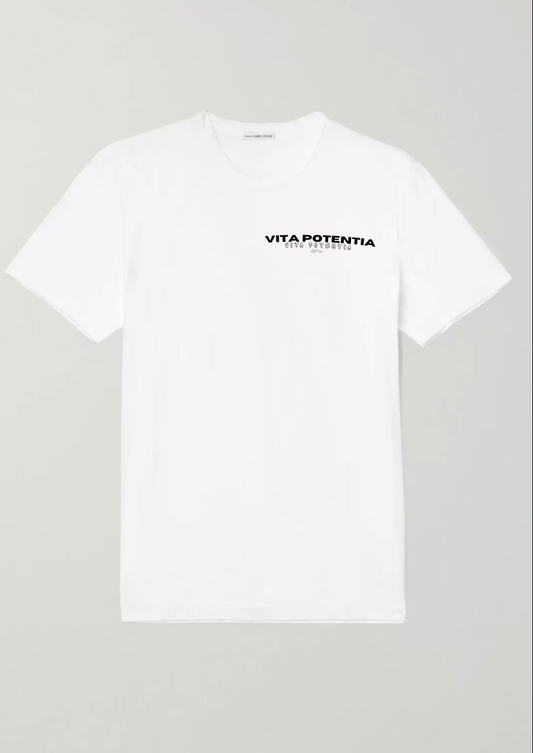 "Origin Tee" Vita Potentia White Edition