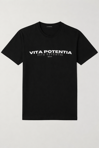 "Origin Tee" Vita Potentia Black Edition